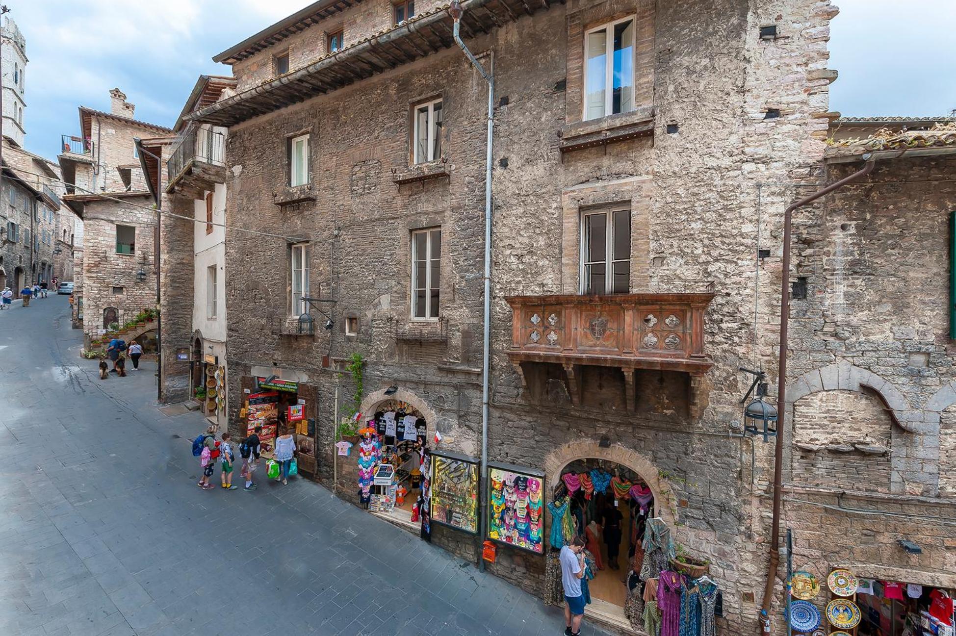 شقة La Loggia Di Portica Residenza Storica Nel Centro Di أسيسي المظهر الخارجي الصورة